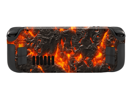 Steam Deck Oled SIGNATURE Magma Skin Sale