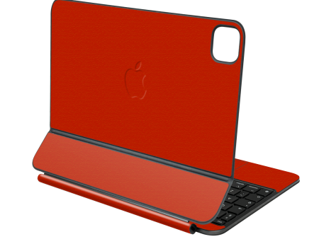 Magic Keyboard for iPad Pro 11” (M4, 2024) LUXURIA Red Cherry Juice Matt Textured Skin Online Sale