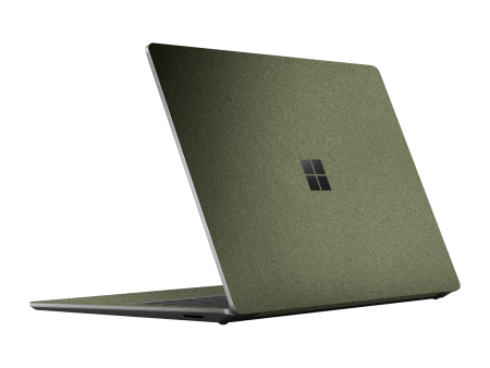 Surface Laptop 4, 13.5” Military Green Metallic Skin Supply