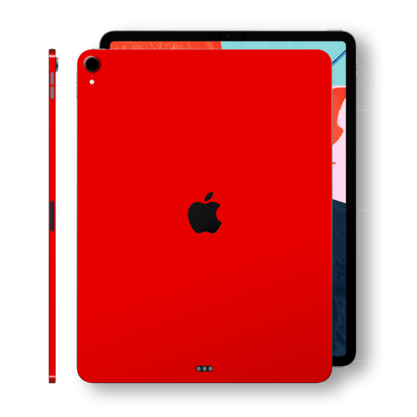 iPad PRO 12.9-inch Glossy BRIGHT RED Skin (3rd Gen, 2018) Cheap