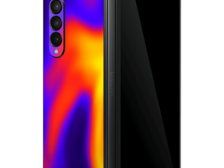 Samsung Galaxy Z FOLD 3 SIGNATURE Infrablaze Skin For Discount