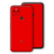 Google Pixel 5 GLOSSY Bright Red Skin Online now