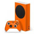 Xbox SERIES S GLOSSY Orange Skin Cheap