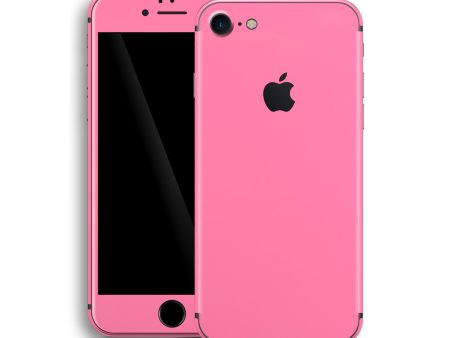 iPhone 8 GLOSSY HOT PINK Skin Online Sale