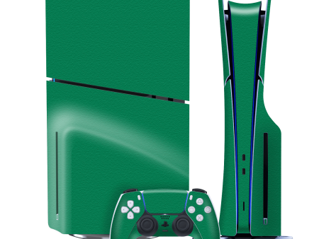 PS5 Slim (DISC Edition) LUXURIA VERONESE Green Textured Skin Discount