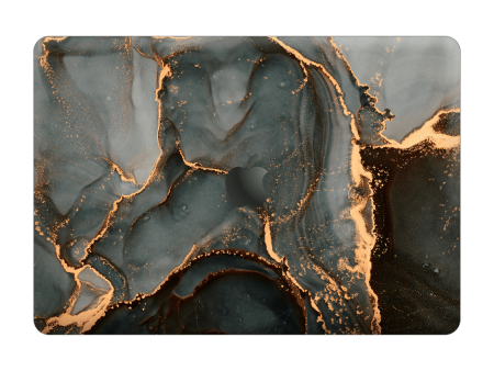 MacBook Pro 13  (2020 2022) SIGNATURE AGATE GEODE Deep Forest Skin on Sale