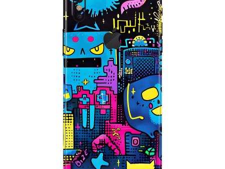 iPhone XS MAX SIGNATURE Arcade Rave Skin Online now