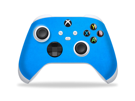 XBOX Series X CONTROLLER Skin - SATIN BLUE Metallic Online Hot Sale