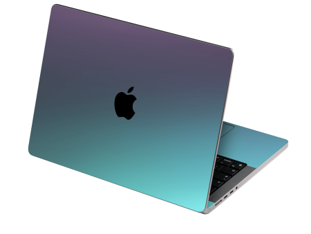 MacBook PRO 14  (2024, M4) CHAMELEON TURQUOISE LAVENDER Matt Metallic Skin For Cheap