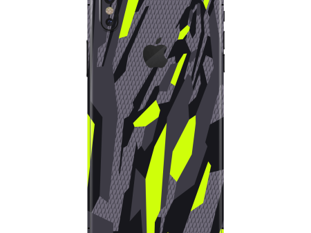 iPhone XS MAX SIGNATURE Abstract Green CAMO Skin For Sale