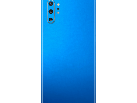 Samsung Galaxy NOTE 10+ PLUS SATIN BLUE Metallic Skin on Sale