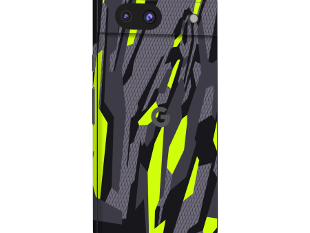 Google Pixel 8a SIGNATURE Abstract Green CAMO Skin Hot on Sale