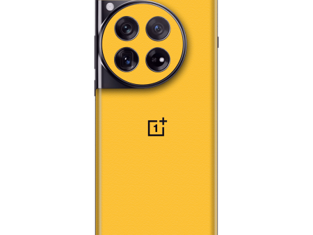 OnePlus 12 LUXURIA Tuscany Yellow Textured Skin Supply