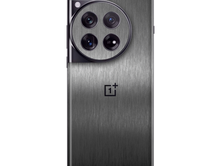 OnePlus 12 BRUSHED TITANIUM Metallic Skin Supply