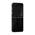 Samsung Z Flip 6 LUXURIA BLACK CHARCOAL Textured Skin Online