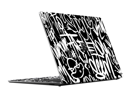 Surface Laptop 4, 13.5” SIGNATURE Monochrome Graffiti Skin Discount