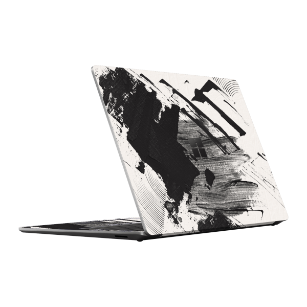 Surface Laptop 4, 13.5” SIGNATURE Black & White Madness Skin Hot on Sale