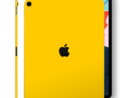 iPad PRO 11-inch GLOSSY Golden Yellow Skin (2018) Online now