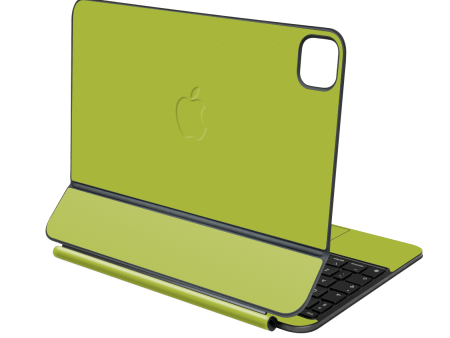 Magic Keyboard for iPad Pro 11” (M4, 2024) LUXURIA Lime Green Textured Skin Online Sale