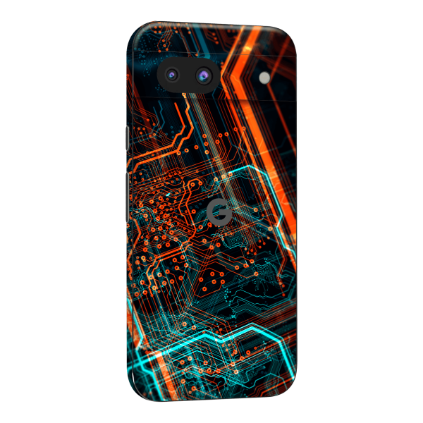 Google Pixel 8a SIGNATURE NEON PCB Board Skin For Cheap