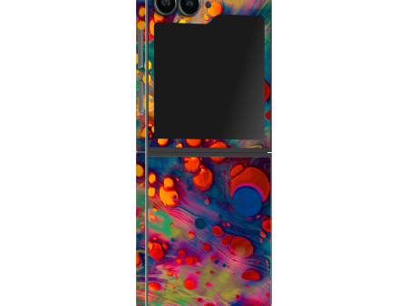 Samsung Z Flip 6 SIGNATURE Abstract Art Impression Skin For Discount