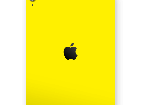 iPad AIR 4 5 (2020 2022) GLOSSY Lemon Yellow Skin on Sale