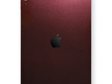 iPad AIR 4 5 (2020 2022) GLOSSY BLACK ROSE Metallic Skin Supply