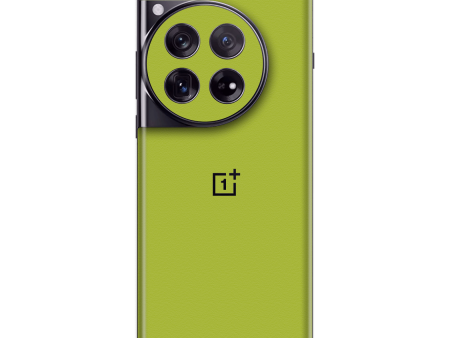 OnePlus 12 LUXURIA Lime Green Textured Skin For Cheap