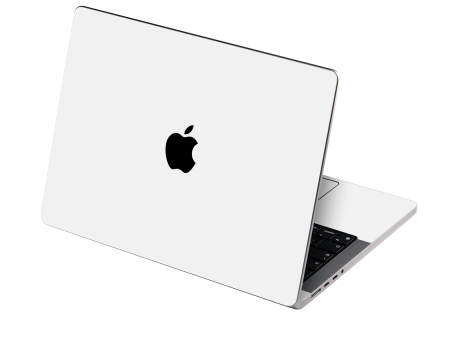 MacBook PRO 16  (2021 2023) Soft-Touch POLAR White StealthMatte Skin Cheap