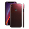 iPhone XS MAX GLOSSY BLACK ROSE Metallic Skin For Discount