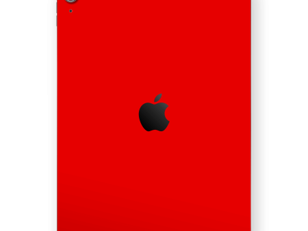 iPad AIR 4 5 (2020 2022) GLOSSY BRIGHT RED Skin Online