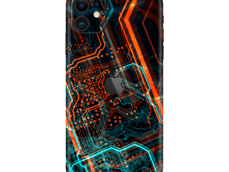 iPhone 11 SIGNATURE NEON PCB Board Skin Discount