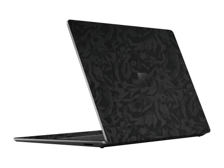 Surface LAPTOP 3, 15  Luxuria BLACK CAMO 3D TEXTURED Skin Online now