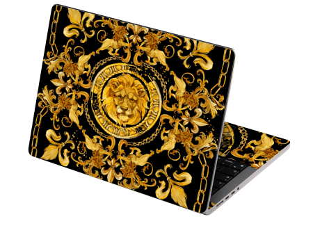 MacBook PRO 16  (2021 2023) SIGNATURE Baroque Gold Ornaments Skin Discount