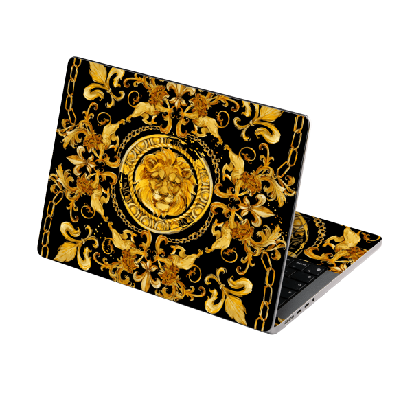 MacBook PRO 16  (2021 2023) SIGNATURE Baroque Gold Ornaments Skin Discount