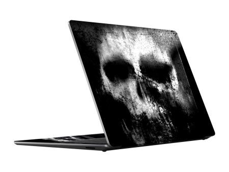 Surface Laptop 3, 13.5” SIGNATURE Horror Black & White SKULL Skin Online now