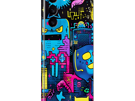 Samsung Galaxy S22 SIGNATURE Arcade Rave Skin Hot on Sale