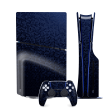 PS5 Slim (DISC Edition) LUXURIA Navy Blue HONEYCOMB 3D TEXTURED Skin For Discount