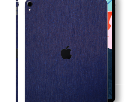 iPad PRO 12.9-inch 3M BRUSHED BLUE Metallic Skin (3rd Gen, 2018) Hot on Sale