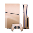 PS5 Slim (DISC Edition) LUXURIA Rose Gold Metallic Skin Cheap