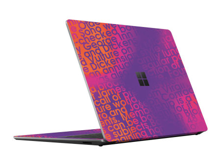 Surface Laptop 3, 13.5” SIGNATURE Inferno Swirl Skin Online Hot Sale