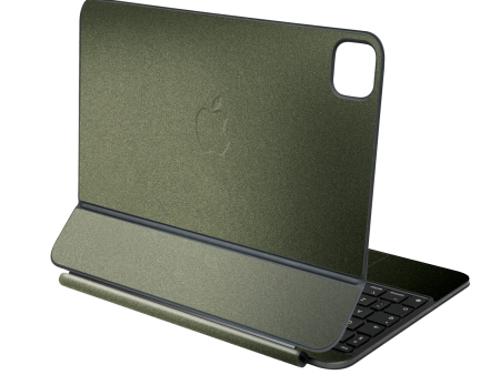 Magic Keyboard for iPad Pro 11” (M4, 2024) Military Green Metallic Skin Discount