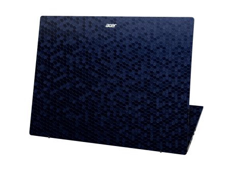 Acer Swift EDGE 16 LUXURIA Navy Blue HONEYCOMB 3D TEXTURED Skin Fashion