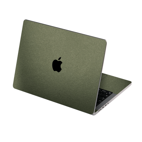 MacBook PRO 14  (2024, M4) Military Green Metallic Skin Sale