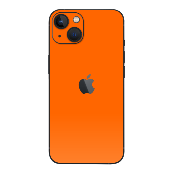 iPhone 13 MINI GLOSSY Orange Skin For Discount