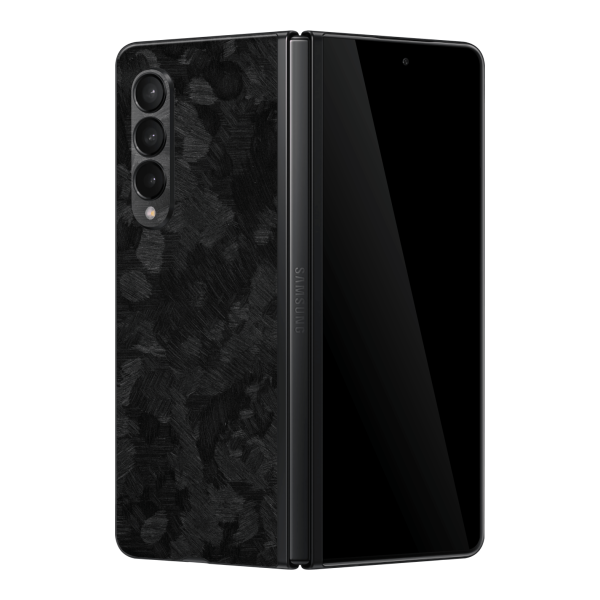 Samsung Galaxy Z FOLD 3 LUXURIA FORGED CARBON Fibre 3D Textured Skin Sale