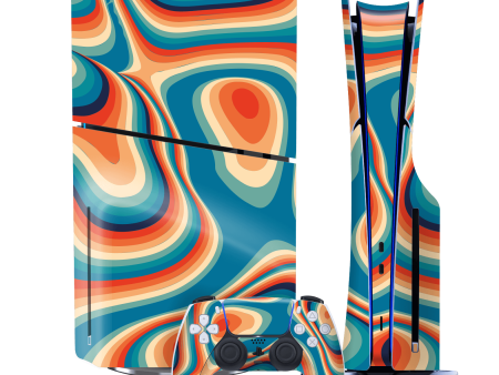 PS5 Slim (DISC Edition) SIGNATURE Swirltro Skin Hot on Sale