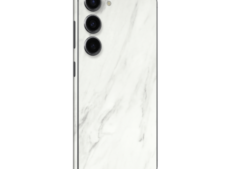 Samsung Galaxy S23+ PLUS LUXURIA White MARBLE Skin For Cheap