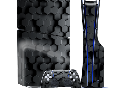 PS5 Slim (DISC Edition) SIGNATURE Hexagonal Reaction Skin Sale