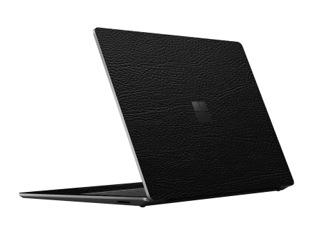 Surface Laptop 3, 13.5” LUXURIA RIDERS Black LEATHER Textured Skin For Cheap